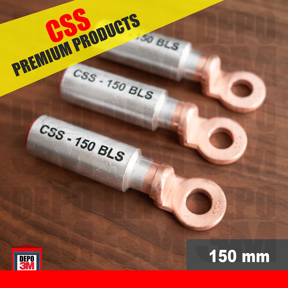 Jual Cable Lug | Skun Kabel Bimetal CSS AL/CU 150mm | Shopee Indonesia