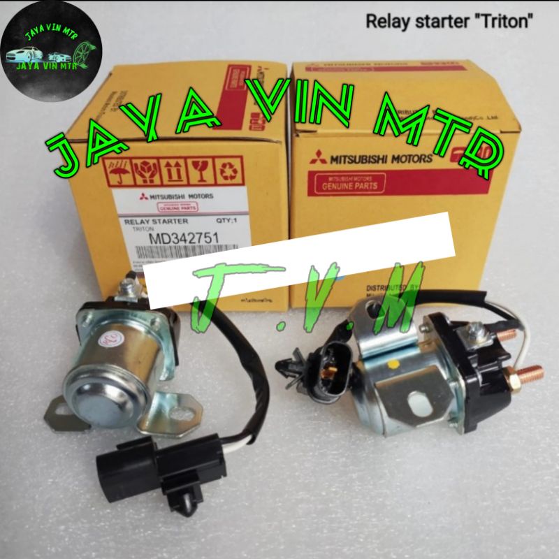 Jual relay starter Mitsubishi Triton Pajero MD342751 original Shopee
