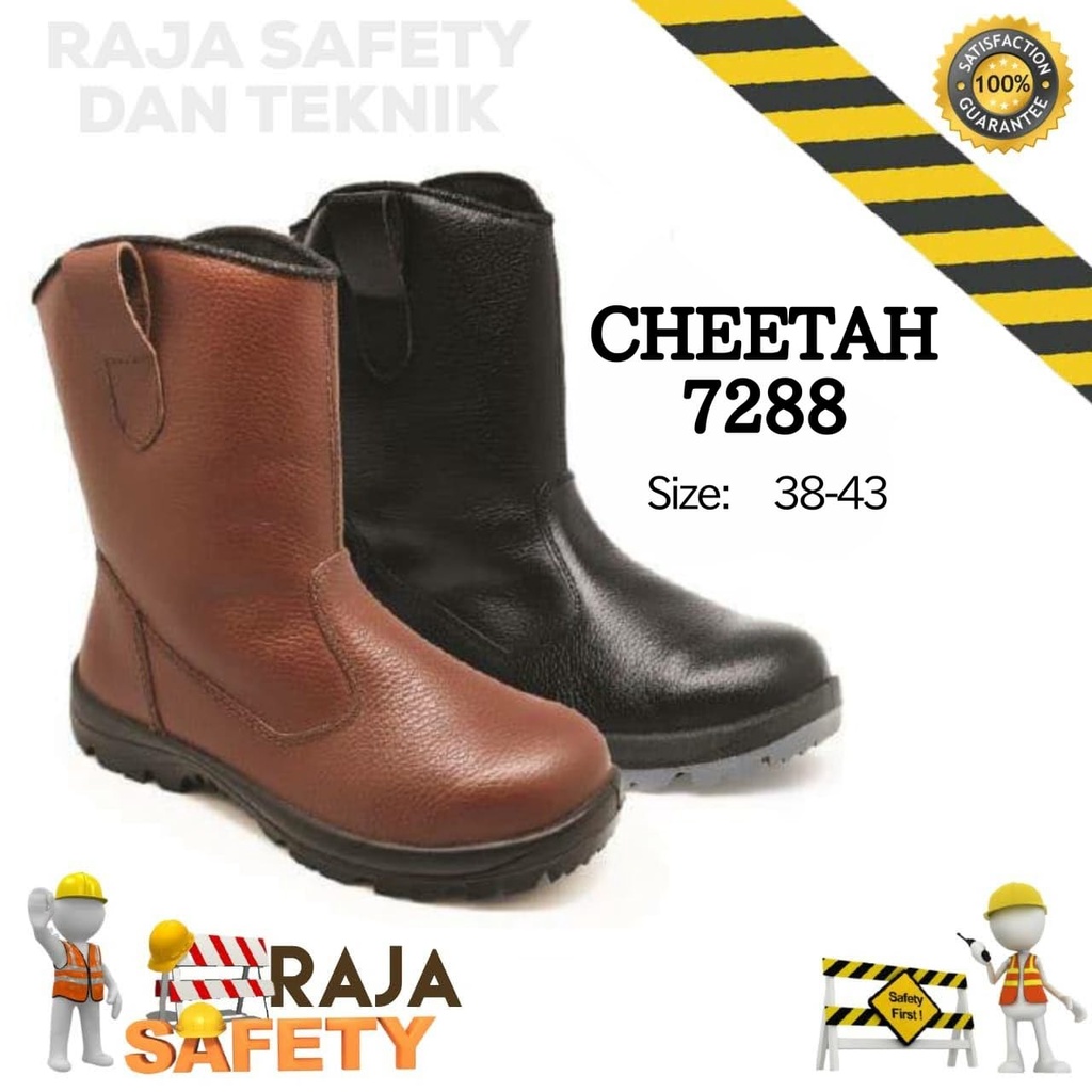 Jual Safety Shoes Cheetah 7288c 7288h Sepatu Safety Cheetah