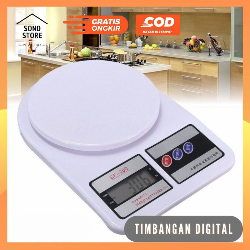 Jual Timbangan Dapur Kue Roti Digital Tahan Lama Murah Alat Timbang