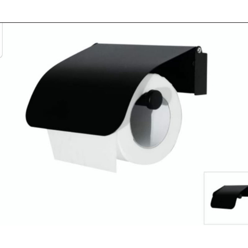 Jual Tempat Tissue Stainless Hitam Tissue Gulung Stainless Black ...