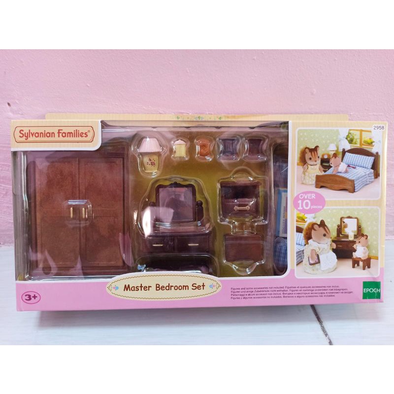 Jual Sylvanian Families Master Bedroom Set Shopee Indonesia