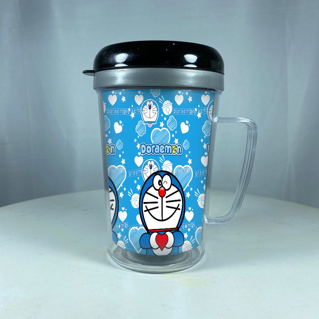 Jual Tumbler Gelas Gagang Doraemon Anime Manga Kartun Botol Minum Souvenir Shopee Indonesia