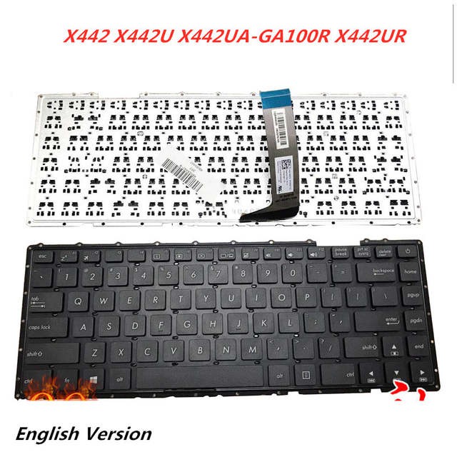 Jual Keyboard Asus VivoBook A442 A442U A442UF A442UQ A442UR X442 X442UA ...
