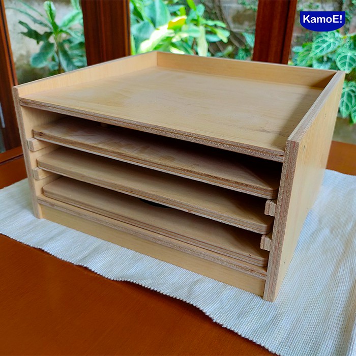 Jual Botany Puzzle Cabinet With 3 Puzzles. Montessori Material | Shopee ...