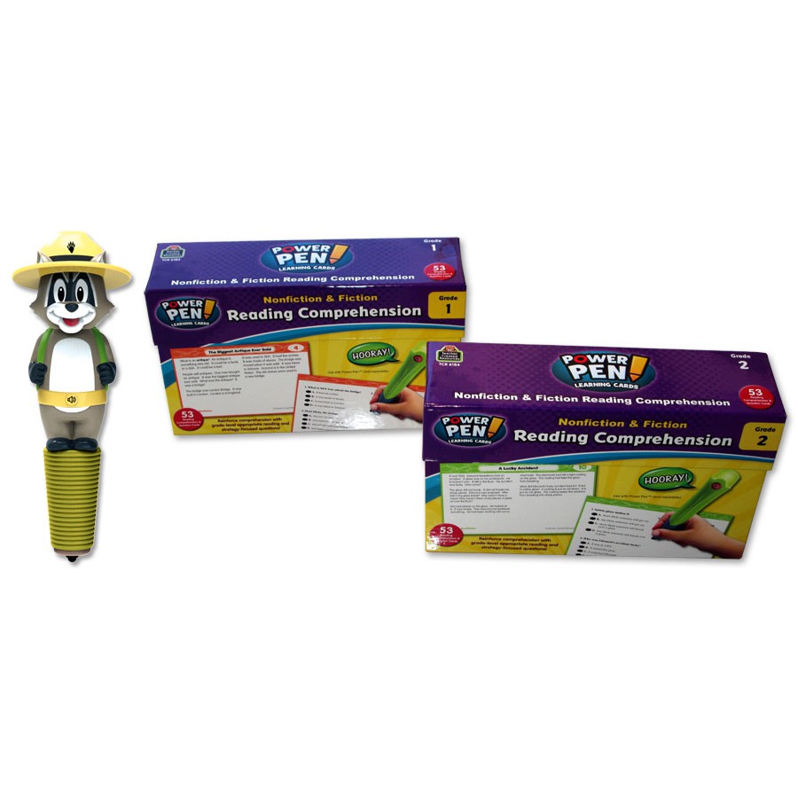 Jual Power Pen Ranger Rick 2 Learning Cards Nonfiction & Fiction ...