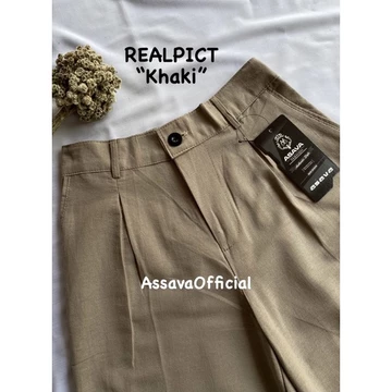 Kulot Linen Highwaist Celana Linen Wanita Kulot Linen Yuka Slim Cullote