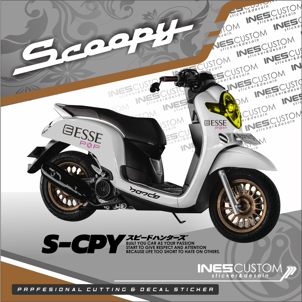 Jual STIKER SCOOPY ESSE CHANGE ROKOK | Shopee Indonesia