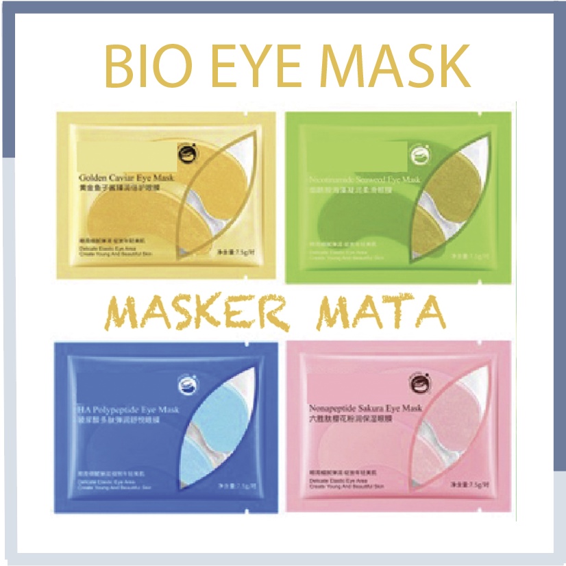 Jual Eye Mask Masker Mata Golden Sakura Eyemask Untuk Menghilangkan Kantung Mata Dan Lingkaran