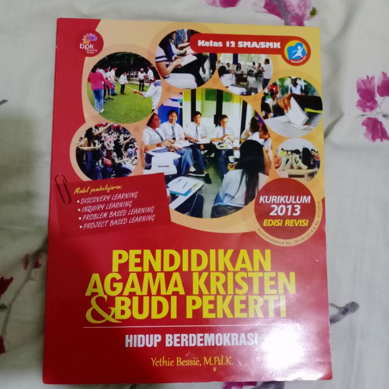 Jual Buku Paket Pendidikan Agama Kristen Kurikulum 2013 Edisi Revisi