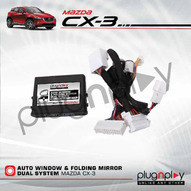 Jual Modul Auto Window & Auto Folding Mirror Mazda CX3 Dual System