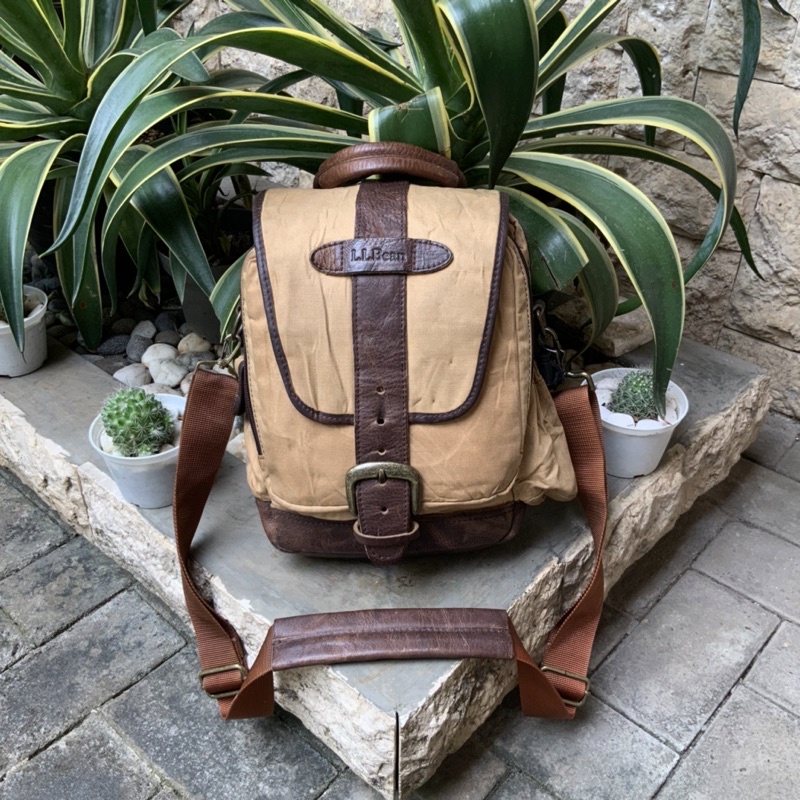 Ll bean field canvas messenger bag deals