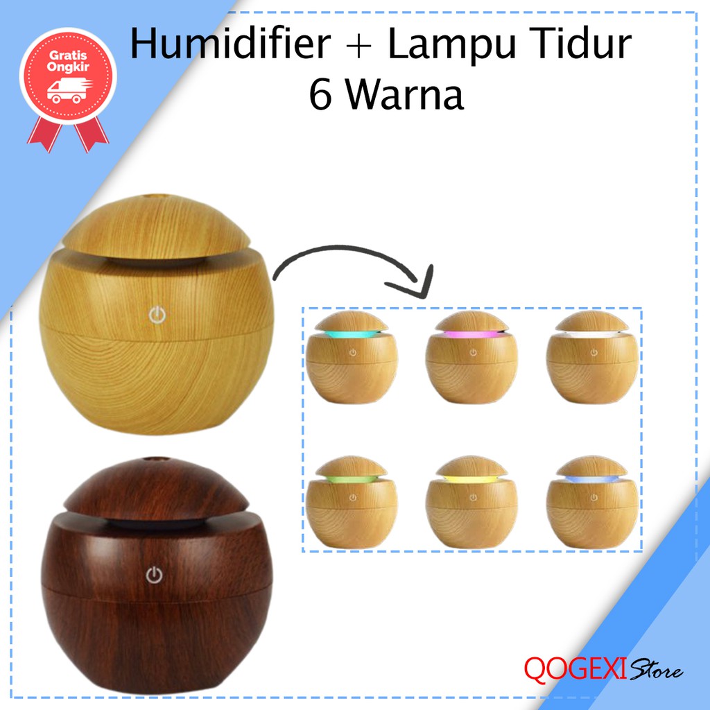 Jual Humidifier Diffuser Pengharum Ruangan Pelembab Udara BOLA AJAIB ...