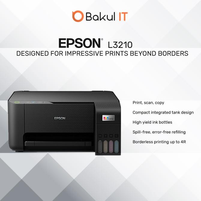 Jual Epson L3210 Printer Ecotank Multifungsi Printscancopy Shopee Indonesia 2225