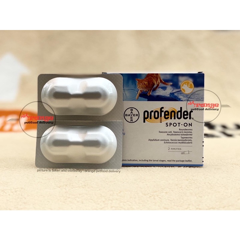 Jual elanco profender spot-on for medium cats 2,5 kg - 5 kg per 1 tube ...