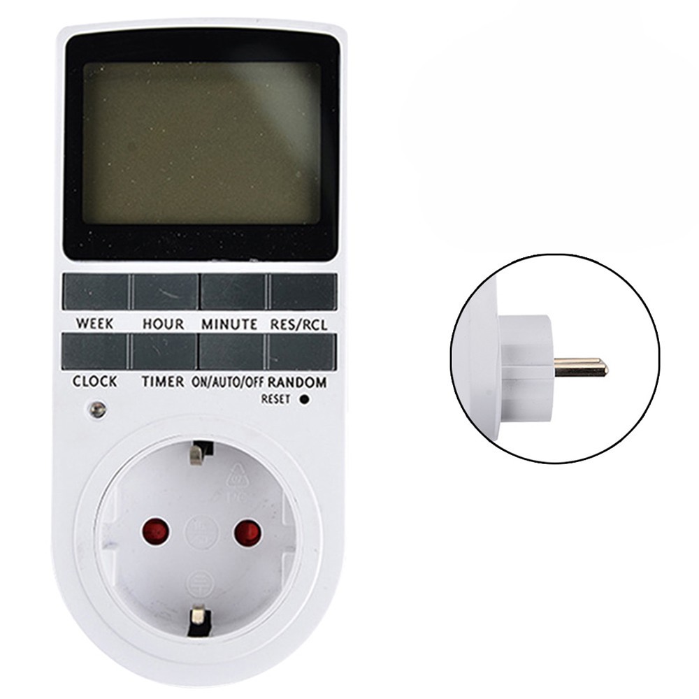 Jual Taffware Stop Kontak Digital Timer Switch Programmable Timing ...