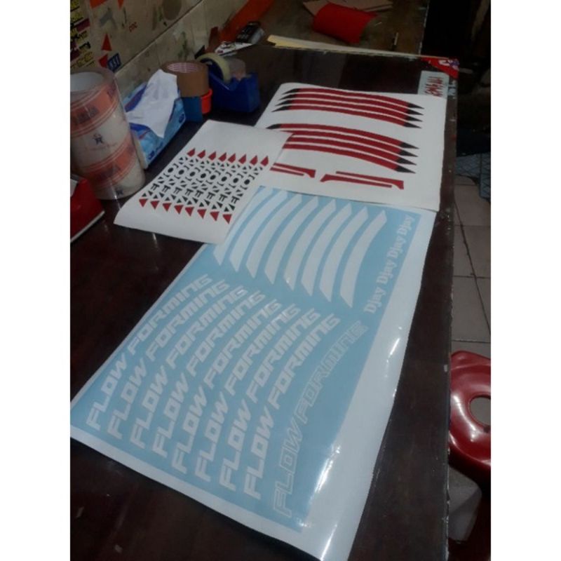 Jual sticker velg lenso venom 5 | Shopee Indonesia
