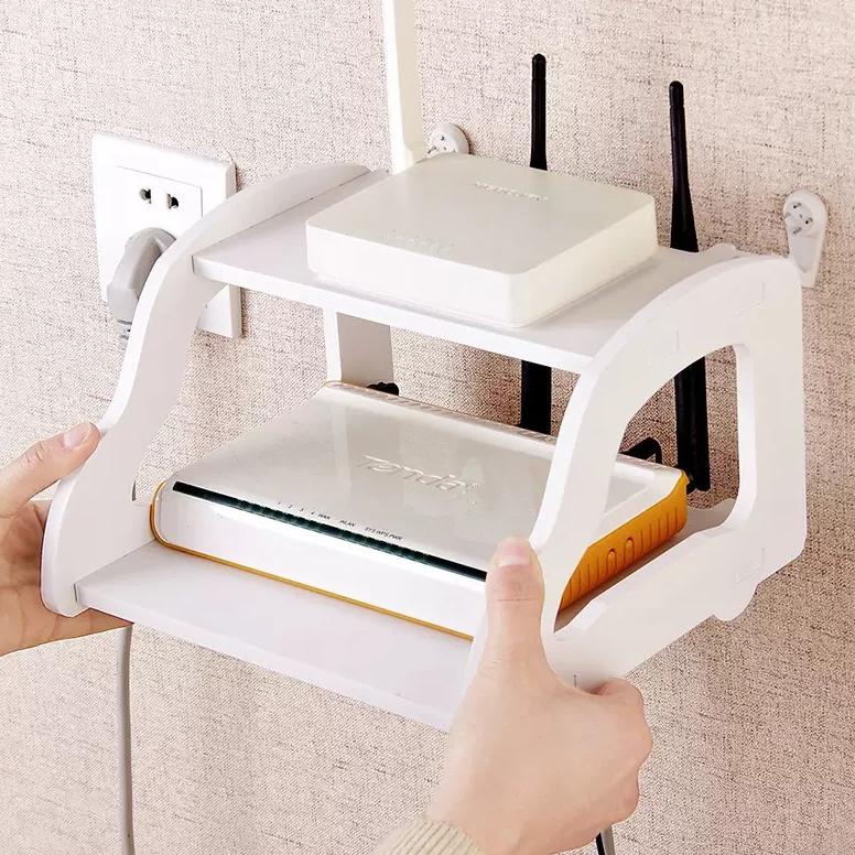 Jual Rak Gantung Tempat Router Wifi Dvd Vintage Dekorasi Dinding ...