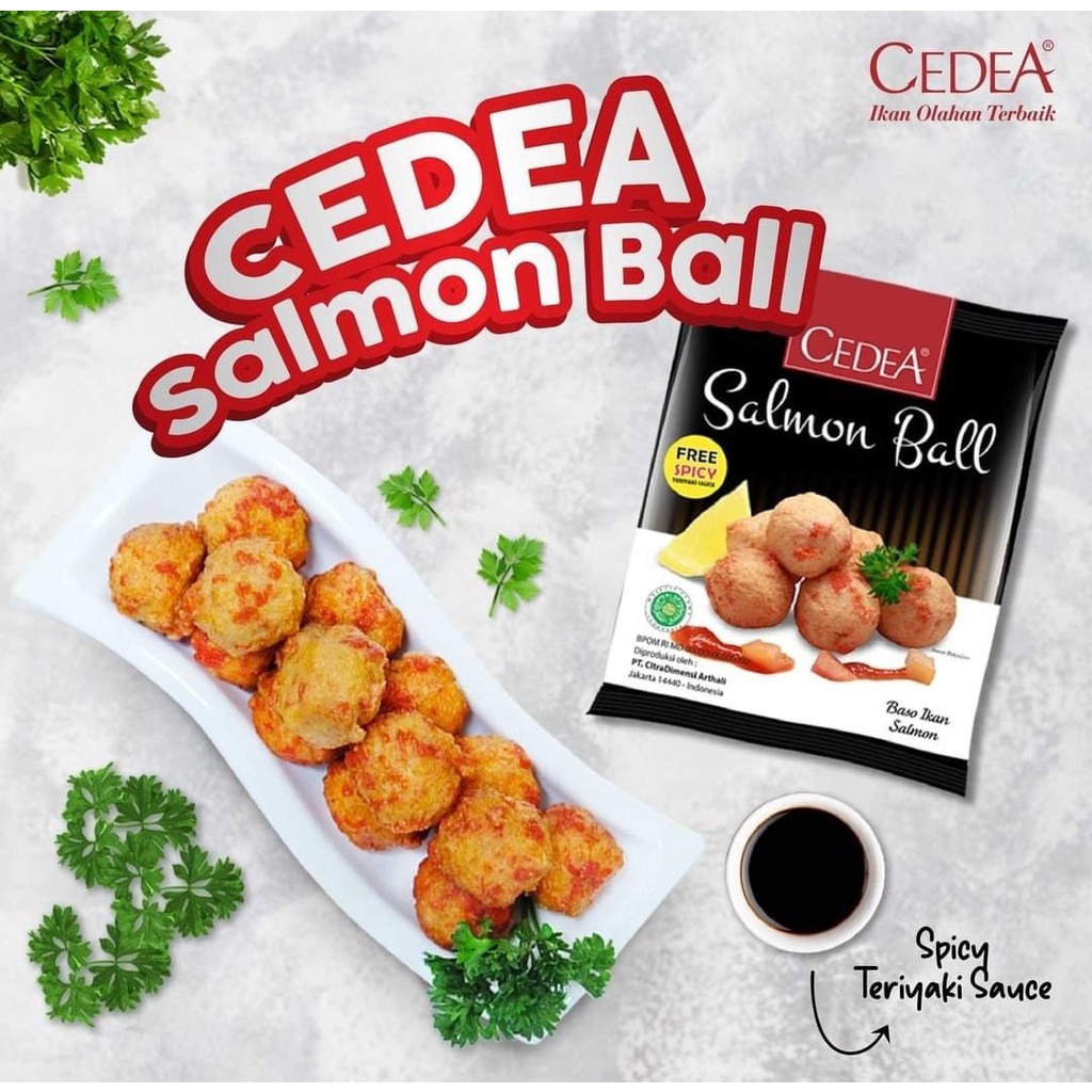 Jual Cedea Salmon Ball 200gr Shopee Indonesia