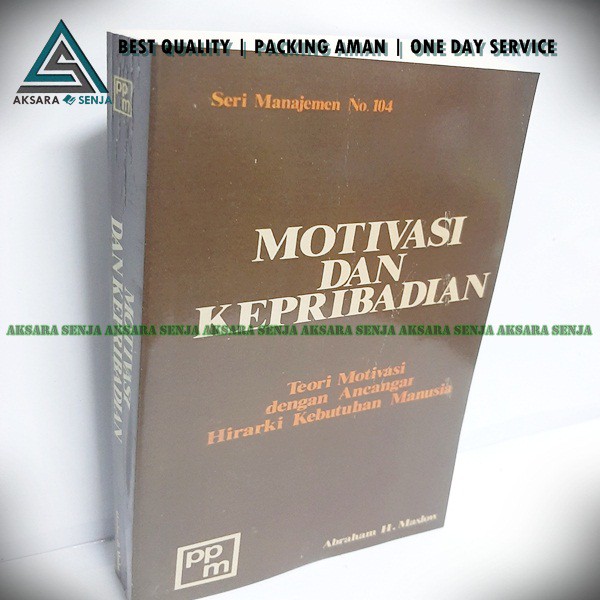 Jual Motivasi Dan Kepribadian : Teori Motivasi Dengan Ancangan Hirarki ...