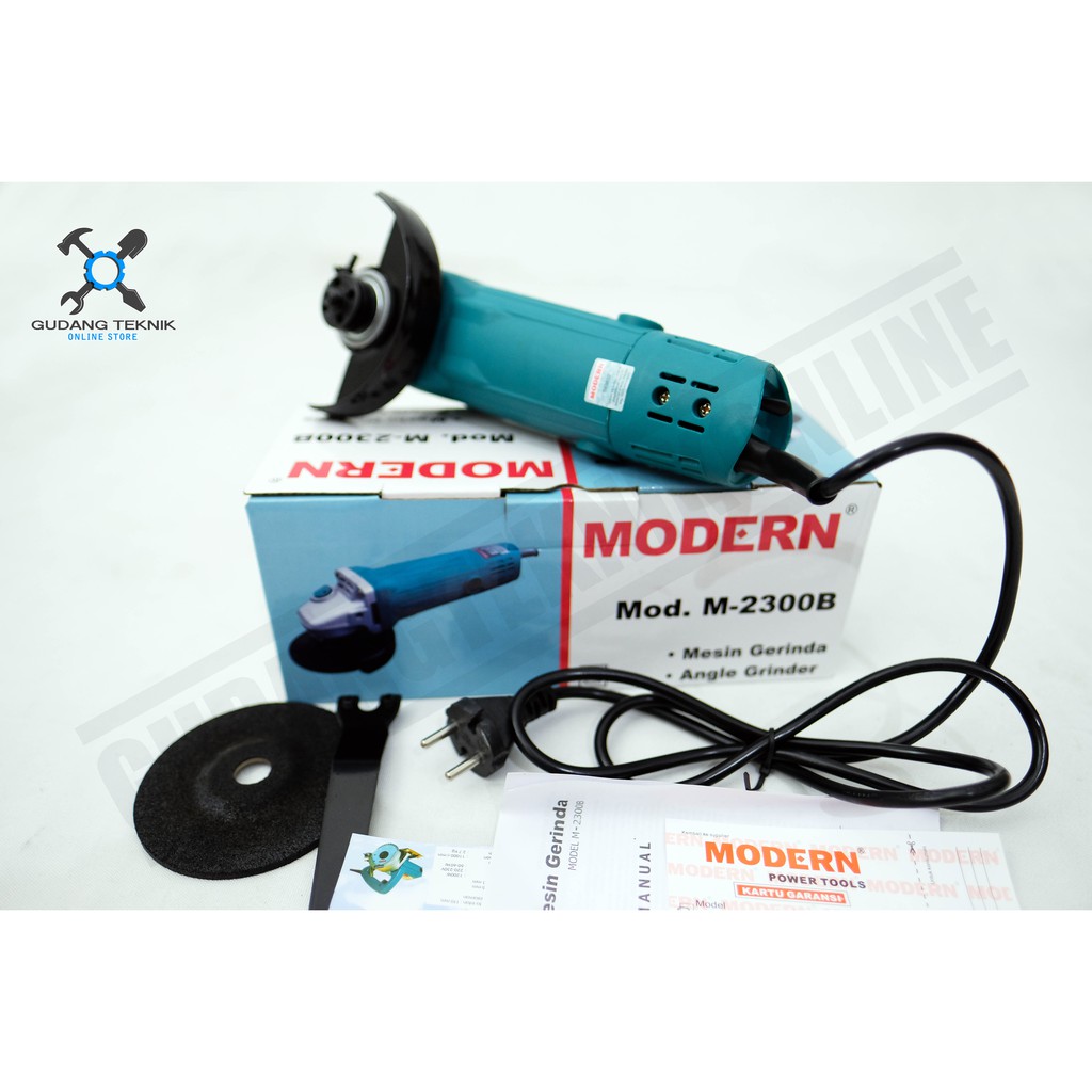 Jual Modern M-2300B / Mesin Gerinda Modern M 2300 B Gerinda Tangan ...