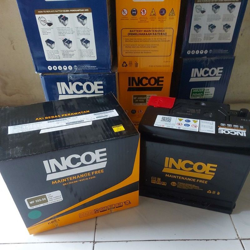 Jual AKI FORD FIESTA, PEUGEOT 206 555-59 12V 55AH | Shopee Indonesia
