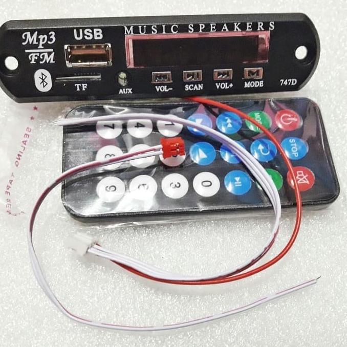 Jual [KS] PCB Panel Modul Kit USB Mp3 Bluetooth radio FM remote