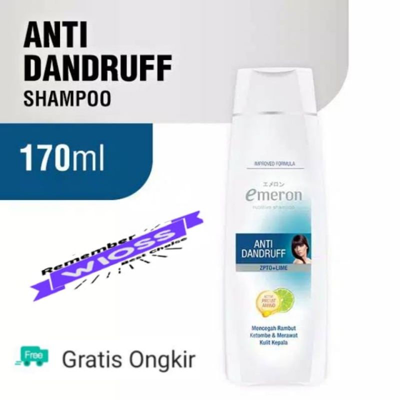 Jual Emeron Shampoo Anti Dandruff 170ml Shopee Indonesia