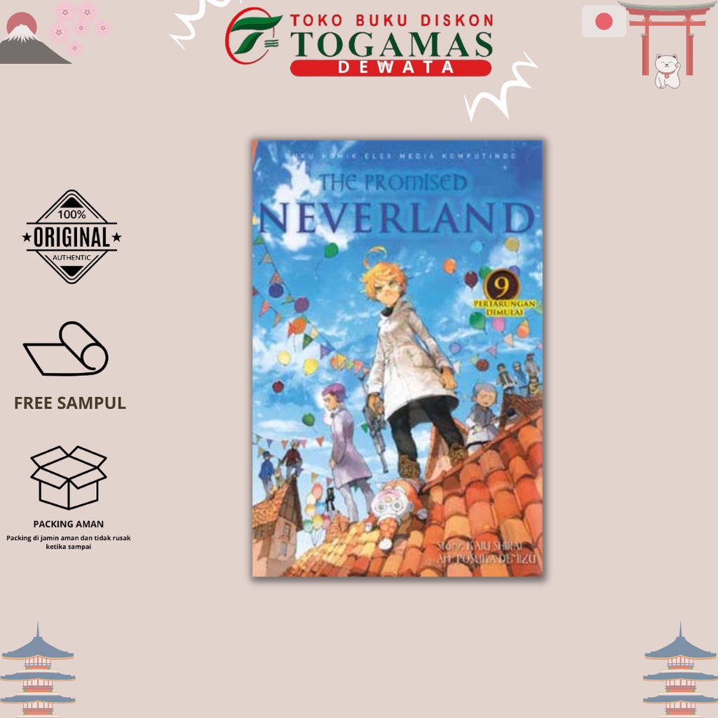 Jual BUKU KOMIK ELEX | THE PROMISED NEVERLAND 9 | KAIU SHIRAI | Shopee ...