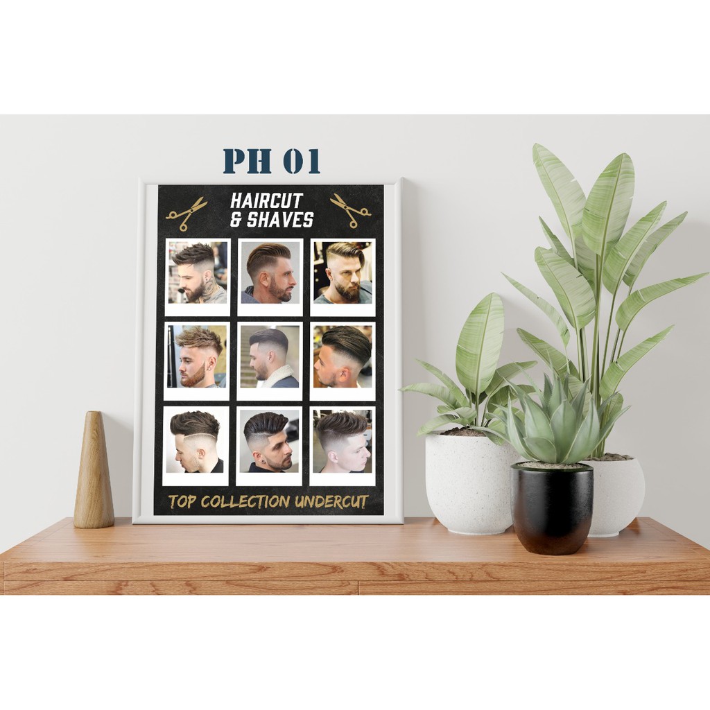 Jual POSTER DINDING AESTHETIC POTONGAN RAMBUT PRIA UNDERCUT TERUPDATE ...