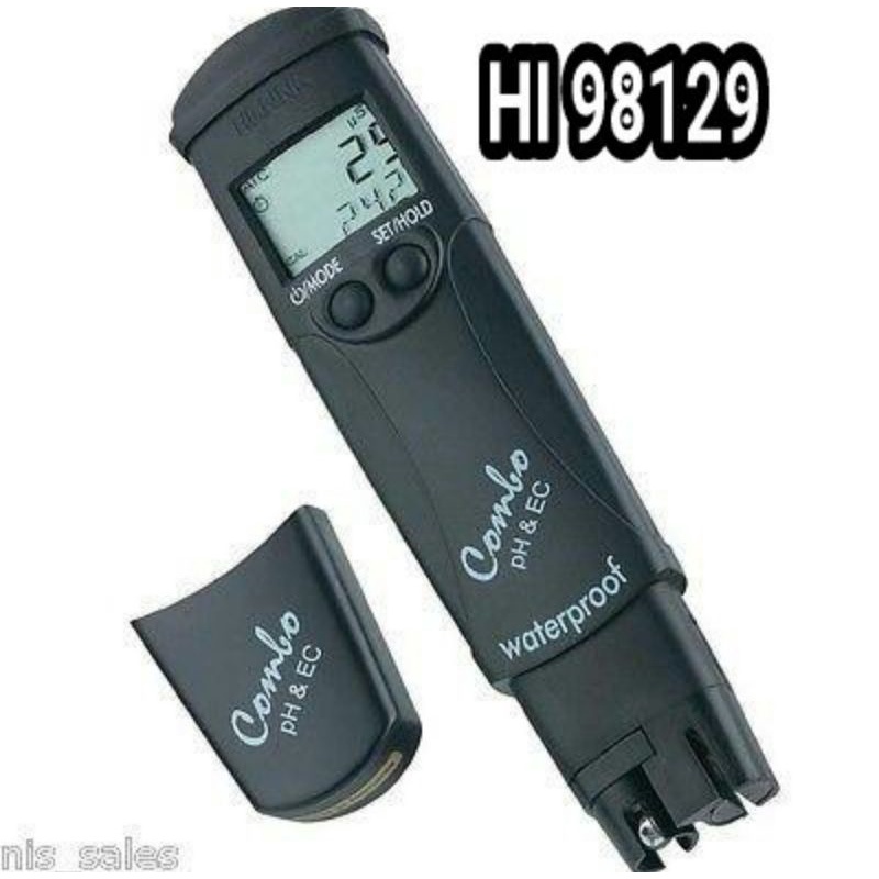 Jual Hanna instruments HI-98129 Pocket EC/TDS and pH Tester, Low Range ...