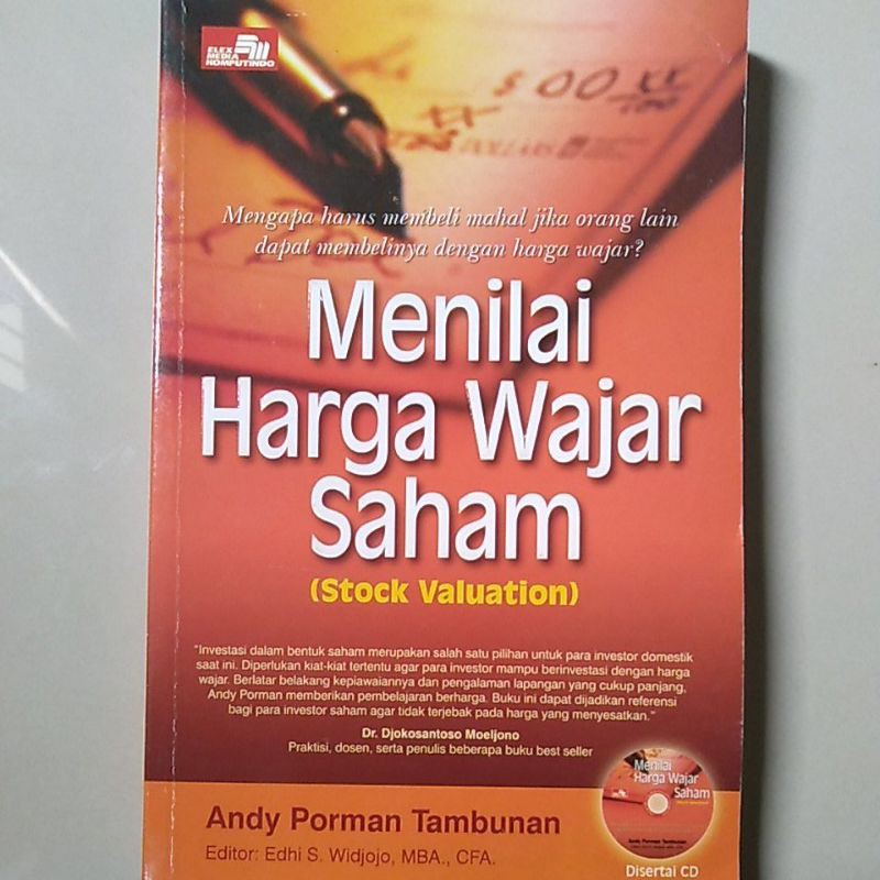 Jual Buku Menilai Harga Wajar Saham (Stock Valuation ) | Shopee Indonesia