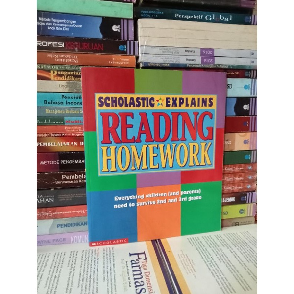 Jual ORIGINAL BUKU SCHOLASTIC EXPLAINS READING HOMEWORK | Shopee Indonesia