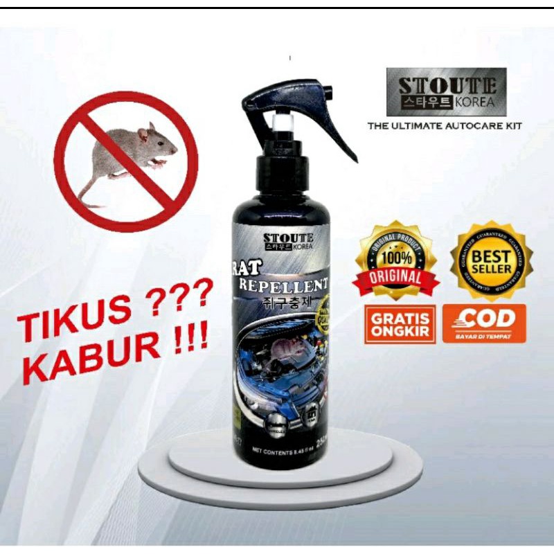 Jual STOUTE RAT REPELLENT RAPELLENT ORIGINAL CAIRAN SPRAY PENGUSIR ...