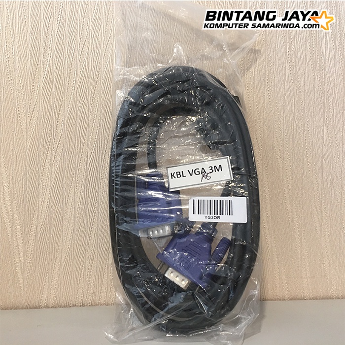 Jual Kabel Vga To Vga Male To Male Standard Meter Shopee Indonesia