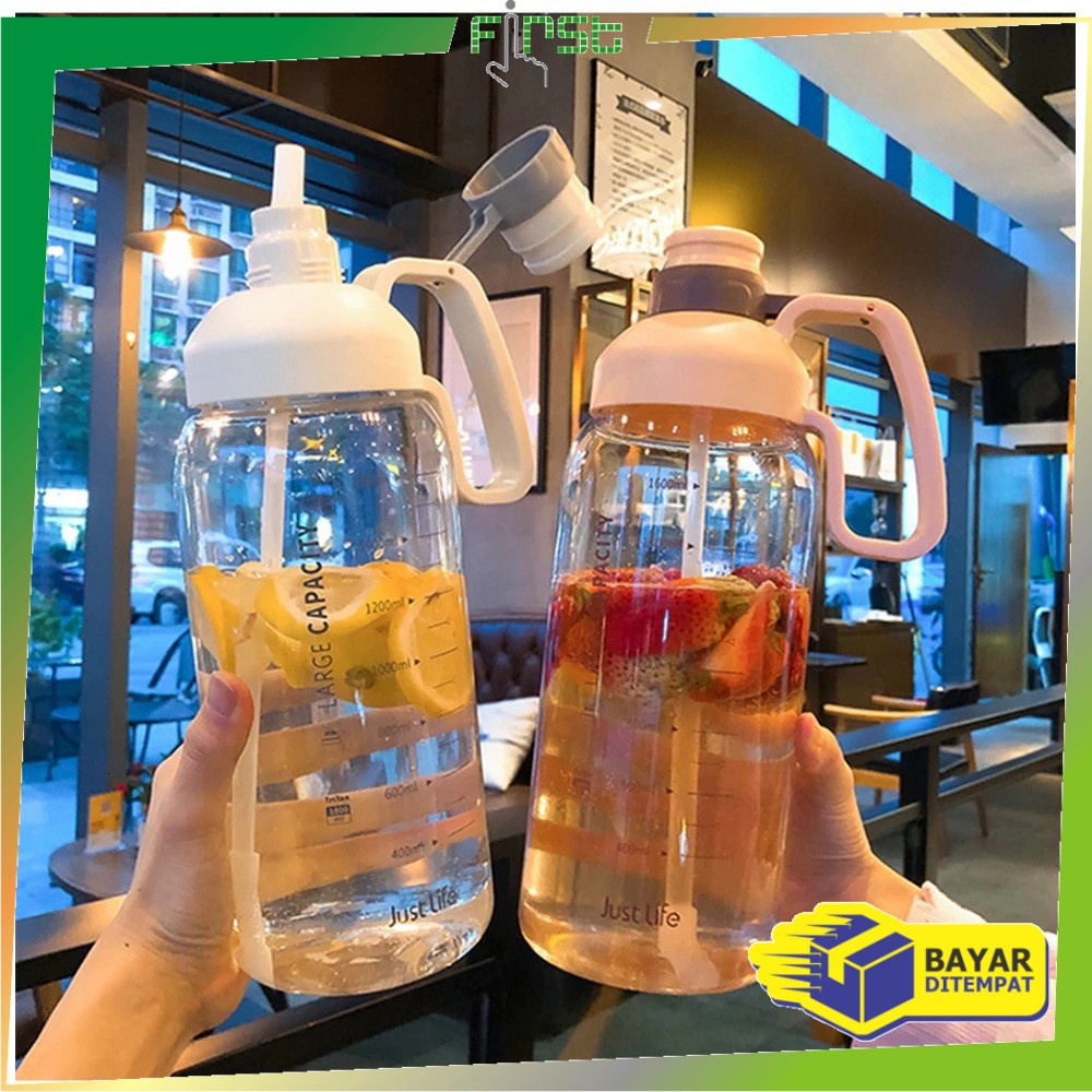 Jual FH-C304 C305 Botol Minum Motivasi 2 Liter Food Grade / Botol Air ...