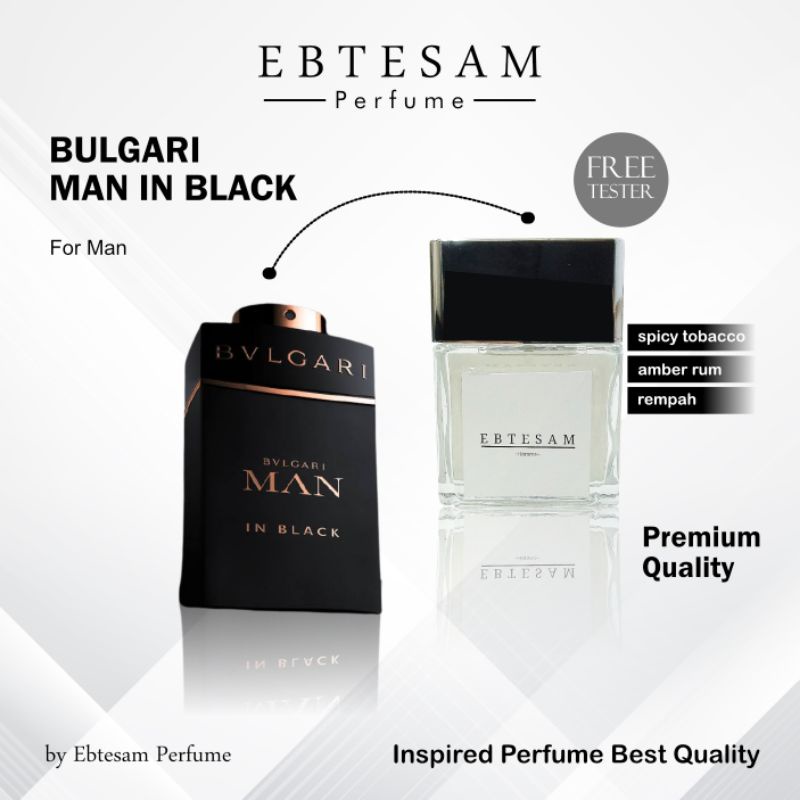Jual Ebtesam Inspired Parfum Bvlgari Man In Black Parfume Farfum