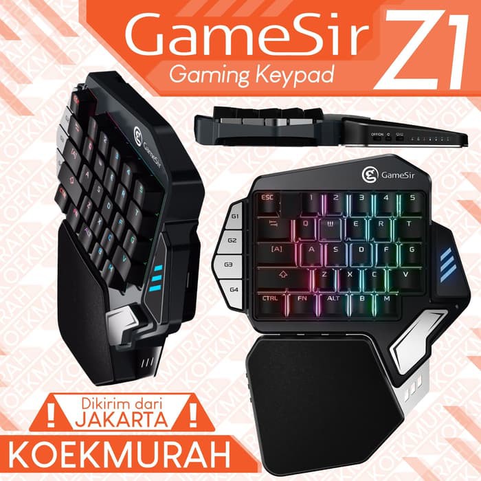 Jual GameSir Z1 Gaming Keyboard (One Hand Keyboard) | Shopee Indonesia