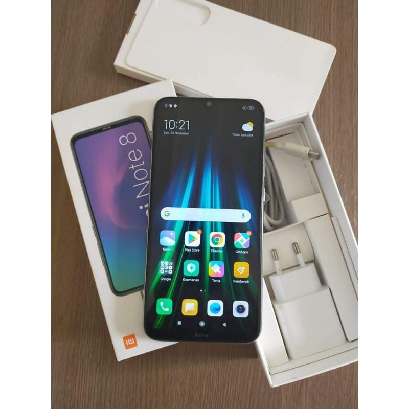 Jual Jual HP Handphone Bekas Redmi Note 8 Ram 4/64gb Fullset | Shopee ...