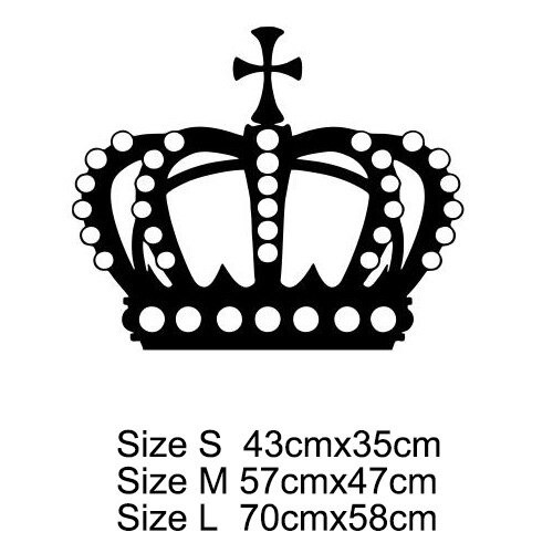 Jual STIKER DINDING MAHKOTA RAJA STICKER CUTTING DINDING CUSTOM WALL ...