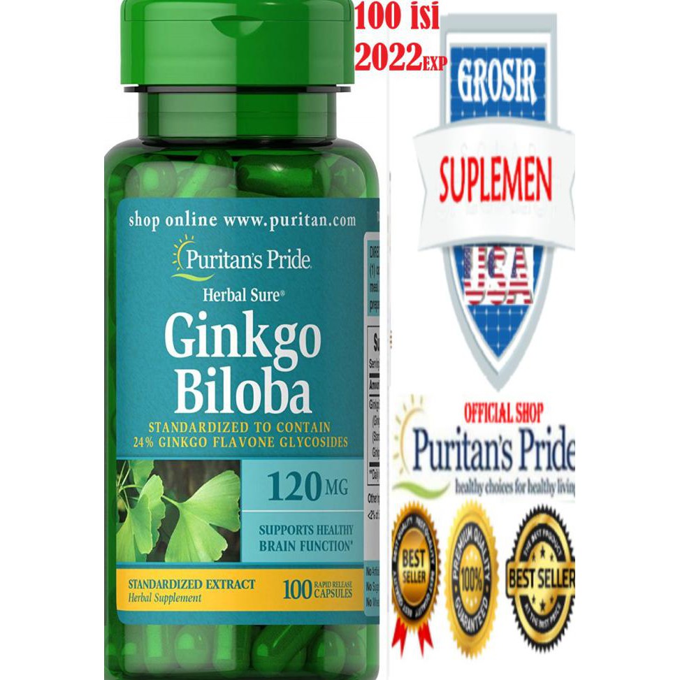 Jual GINKGO Biloba VITAMIN C D3 E K Omega 3 Calcium Kalsium Glucosamine Shopee Indonesia