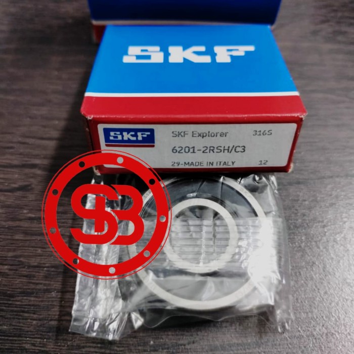 Jual BEARING 6201 2RS / 6201 2RS C3 SKF ORIGINAL | Shopee Indonesia