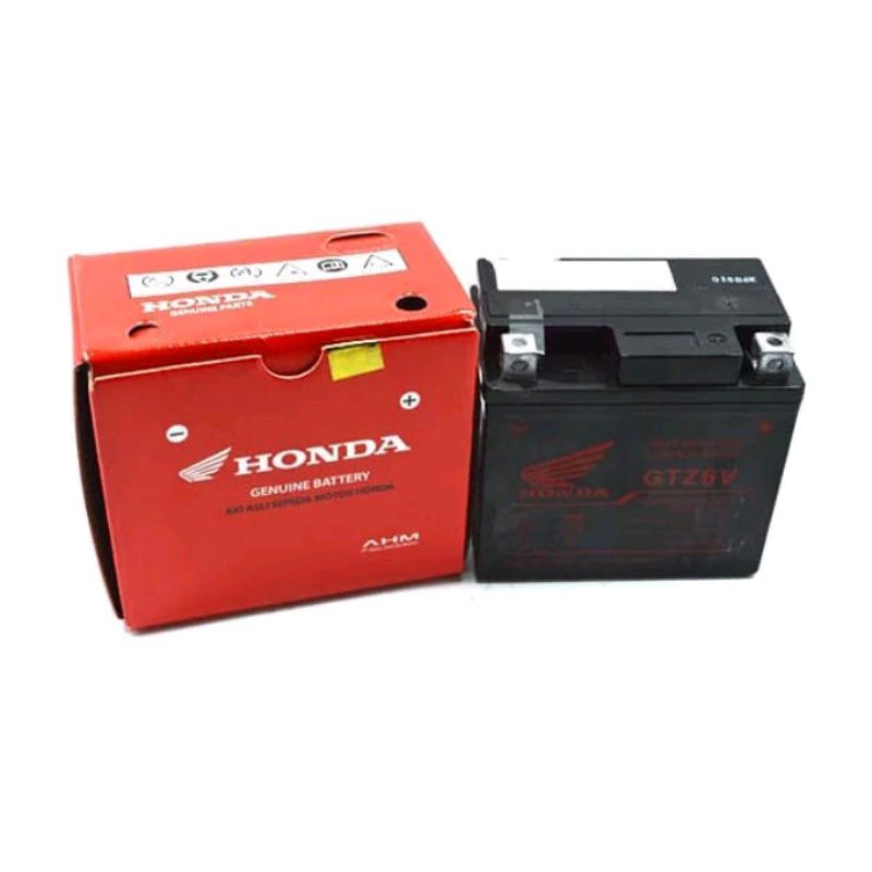 Jual AKI KERING GTZ6V YTZ6V 31500-KZR-601-602 ACCU VARIO SONIC SUPRA