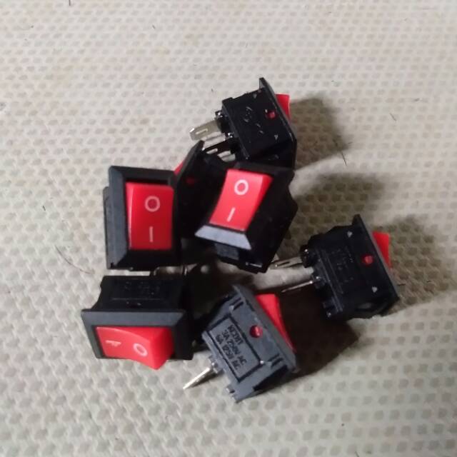 Jual Saklar on off switch kecil kaki dua saklar on off | Shopee Indonesia