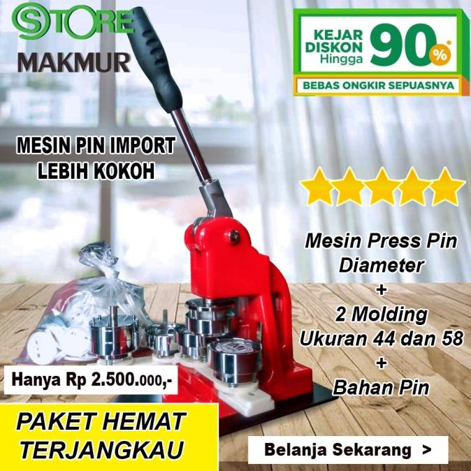 Jual Mesin Press Pin Promo Shopee Indonesia