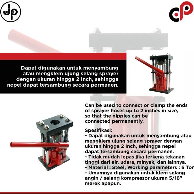 Jual Alat Press Selang Hidrolik Hydraulic Crimping Hose Shopee Indonesia 2155