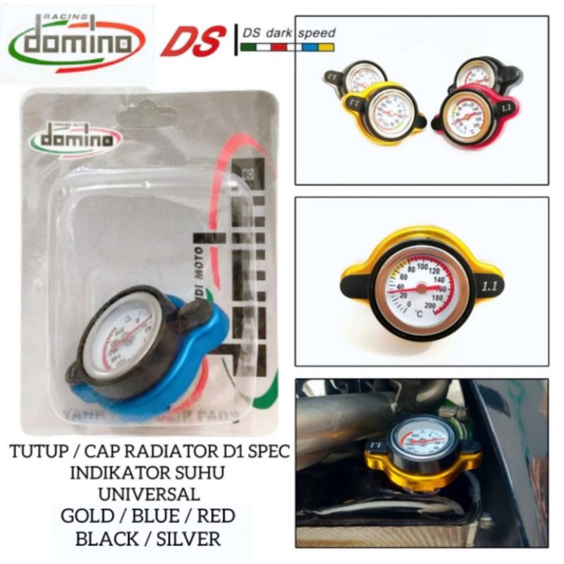 Jual Tutup Cap radiator D1 Spec indikator Suhu Universal | Shopee Indonesia