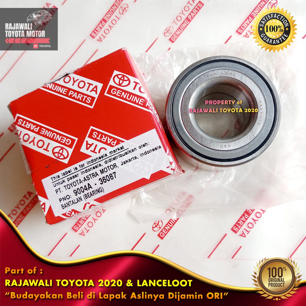 Jual Bearing Laher Roda Depan Avanza Xenia Klaher Original Genuine Toyota A