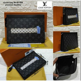 Jual CLUTCHBAG HANDBAG TAS TANGAN LV PRIA WANITA QUALITY IMPORT