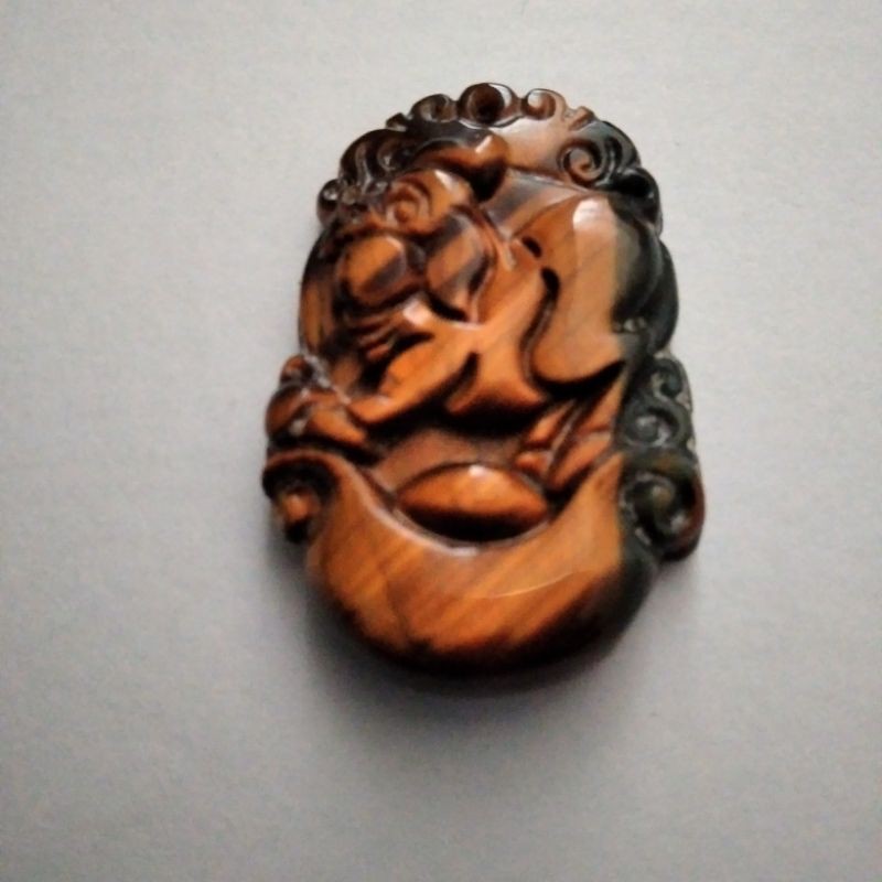 Jual Lionti Batu Terapi Kesehatan Tiger Eyes Asli | Shopee Indonesia